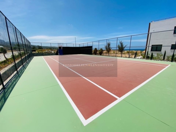 Tennis/basketball court